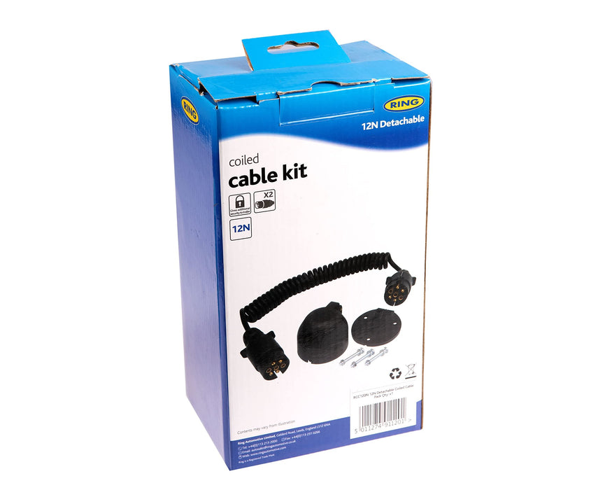 Ring RCC120N 12N Coiled Cable Kit