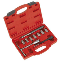 Sealey Diesel Injector Seat Cleaner Set 10pc VS2055