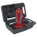 Sealey Bottle Jack 5 Tonne with Storage Case SJ5BMC Sealey - Town Tools 