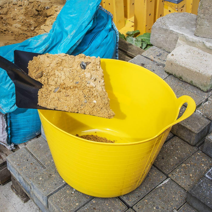 Sealey Heavy-Duty Flexi Tub 40L Yellow SFT40Y Sealey - Town Tools 