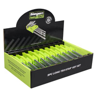 Siegen Siegen Long TRX-Star* Key Set 9pc - Display Box of 10 S01264