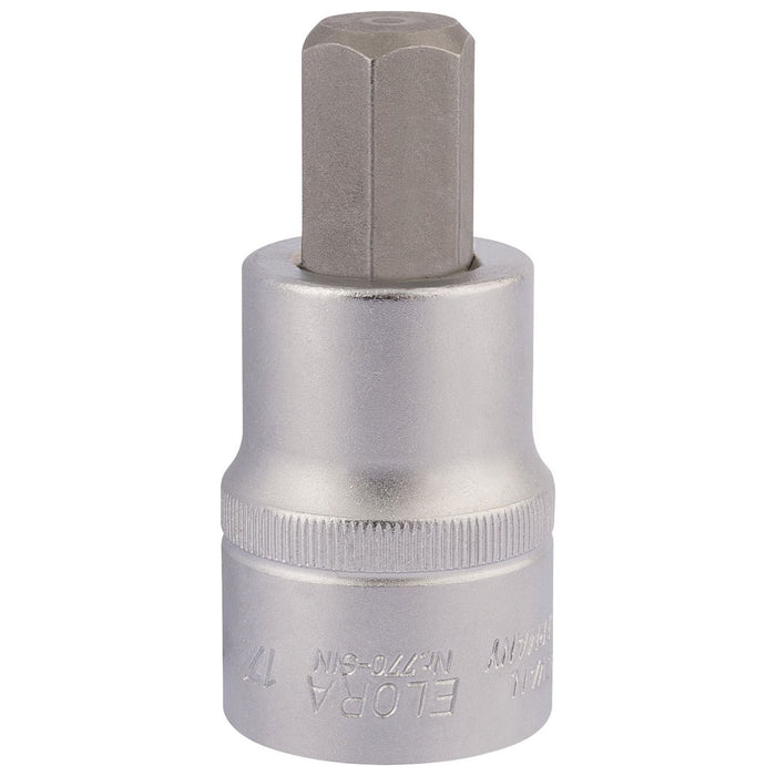 Draper Elora Hexagon Screwdriver Socket, 3/4" Sq. Dr., 17mm 15553 Draper - Town Tools 