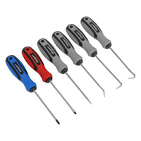 Sealey Mini Pick & Screwdriver Set 6pc S0774