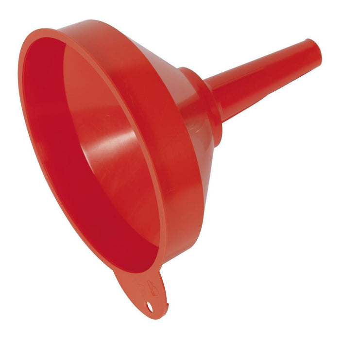 Sealey Funnel Medium200mm Fixed Spout with Filter F2 Sealey - Town Tools 