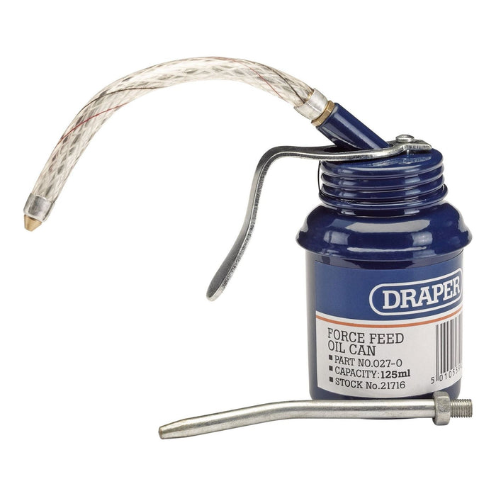 Draper Force Feed Oil Can, 125ml 21716 Draper - Town Tools 