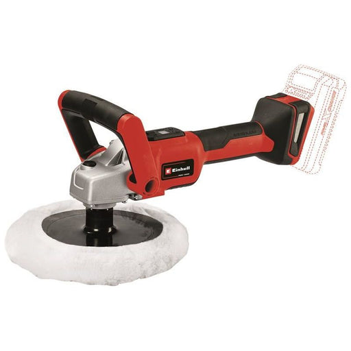 Einhell CE-CP 18/180 Li E-Solo Power X-Change Polisher 180mm 18V Bare Unit Einhell - Town Tools