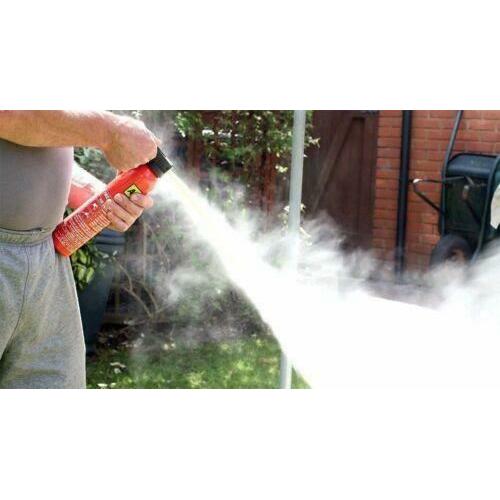 AA Fire Extinguisher Powder Compact Portable Car Home Caravan + Bracket 950g AA - Town Tools 