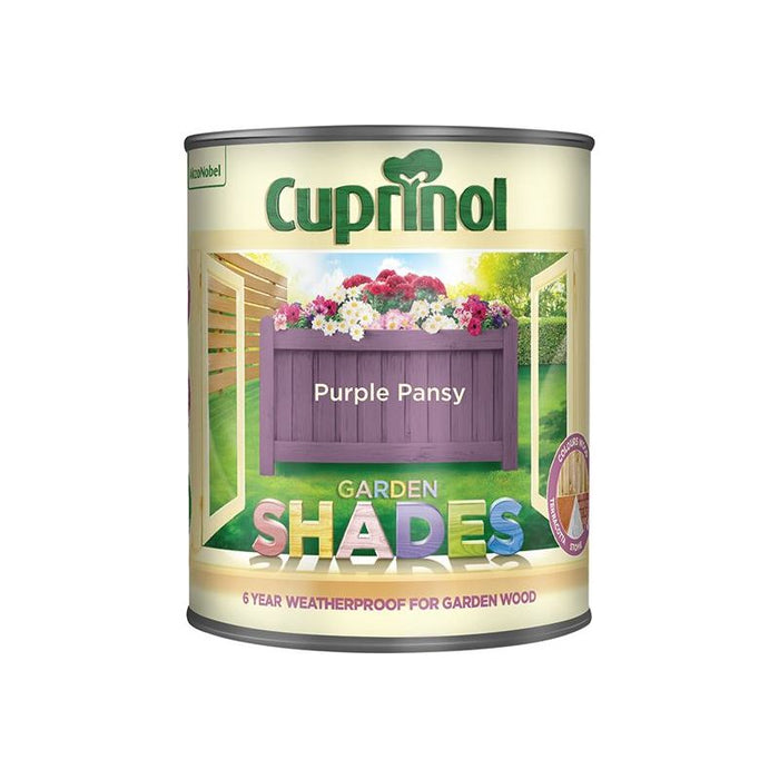Cuprinol Garden Shades Purple Pansy 1 litre Cuprinol - Town Tools