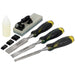 Roughneck Bevel Edge Chisel & Sharpening Kit, 6 piece Roughneck - Town Tools