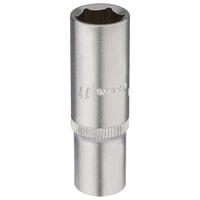 Draper Elora Deep Socket, 1/4" Sq. Dr., 11mm 58731