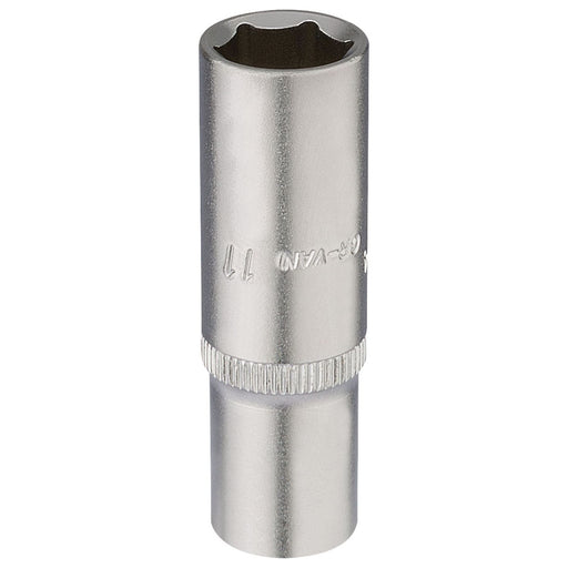 Draper Elora Deep Socket, 1/4" Sq. Dr., 11mm 58731 Draper - Town Tools 