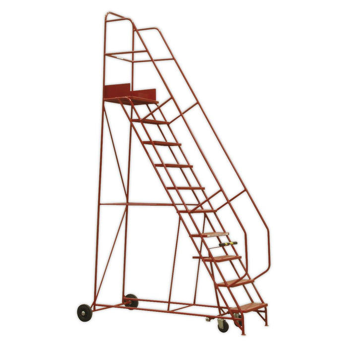 Sealey Mobile Safety Steps 10-Tread MSS10 Sealey - Town Tools 