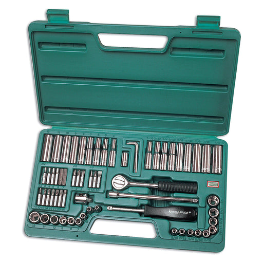 Kamasa Socket Set 1/4"D, 63pc SS1463 Kamasa - Town Tools 