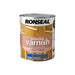 Ronseal Interior Varnish Quick Dry Satin Graphite 750ml Ronseal - Town Tools