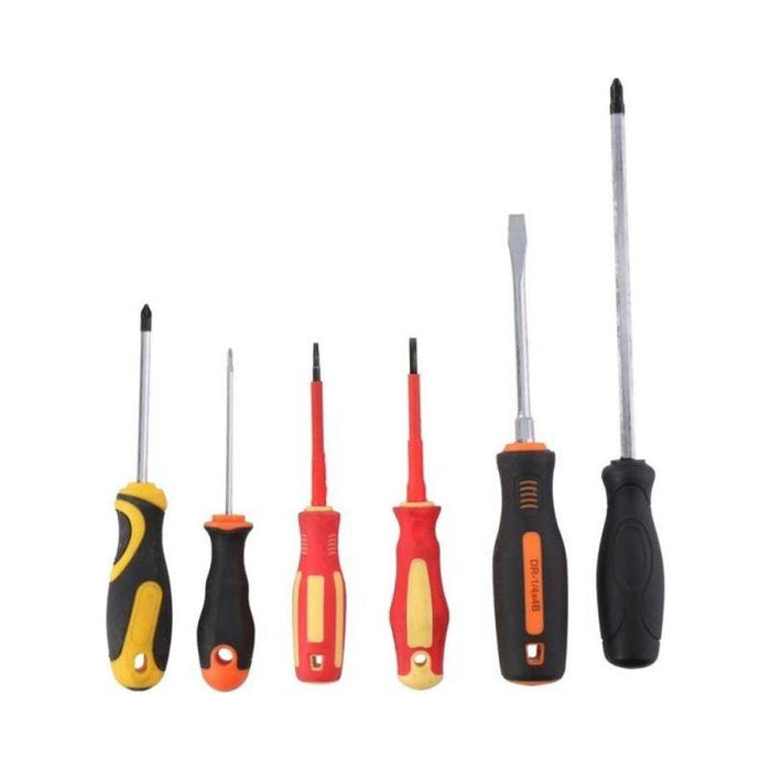 Kinzo Screwdriver Set 6 piece Flat Head / Cross Head Town Tools - Town Tools