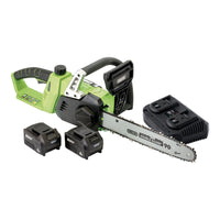 Draper D20 40V Chainsaw, 2 x 4.0Ah Batteries, 1 x Fast Charger 30903