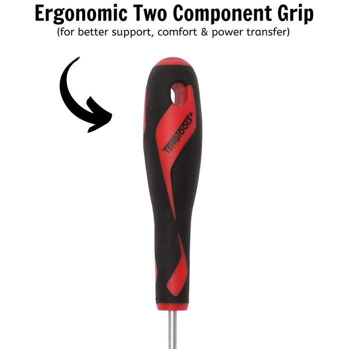 Teng Tools Flat Screwdriver 0.6 x 3.5 x 100mm S Teng Tools - Town Tools 