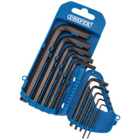 Draper Imperial Hexagon Key Set with Storage Holder (10 Piece) 33688