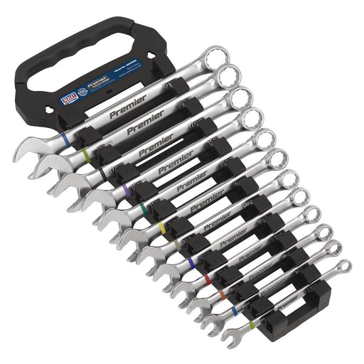 Sealey Premier Platinum Premier Platinum Anti-Slip Combination Spanner Set 12pc Sealey Premier Platinum - Town Tools 