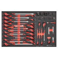 Teng Tools Mixed driver and bits set FOAM4X4 115 pieces