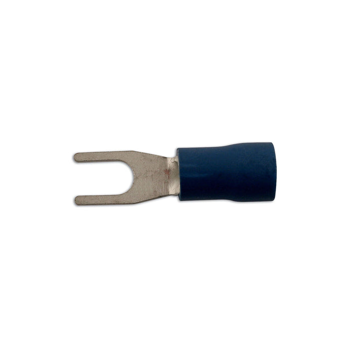 Connect Blue Fork Terminal 5.0mm 100pc 30191 Tool Connection - Town Tools 