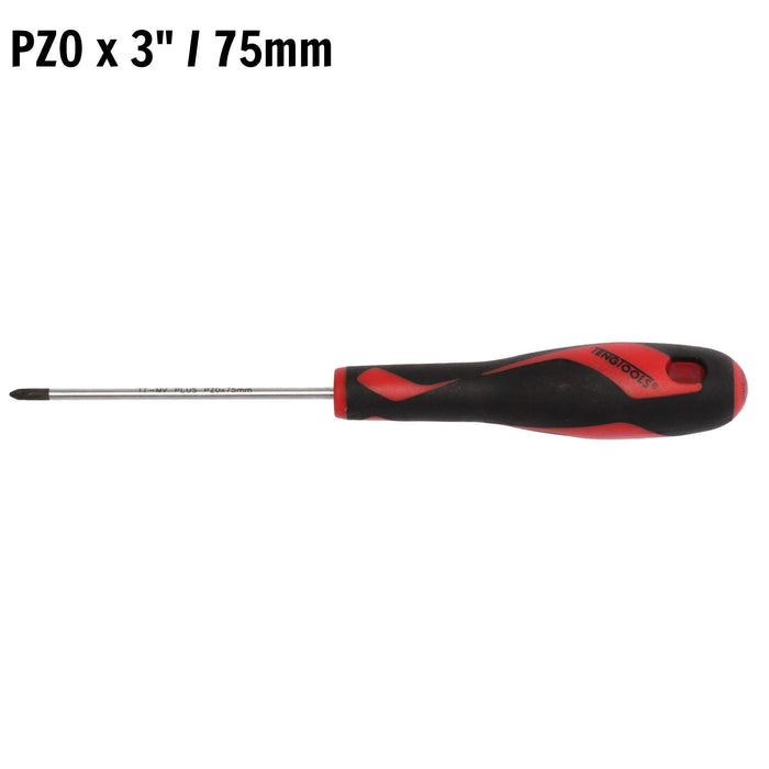 Teng Tools PZ Screwdriver PZ0 x 75mm S Teng Tools - Town Tools 