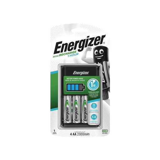 Energizer® 1 Hour Charger plus 4 x AA 2300 mAh Batteries Energizer® - Town Tools