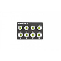 Carlyle Tools 8 Pc 1/2In Drive Metric Chrome Socket Set 25 To 32mm