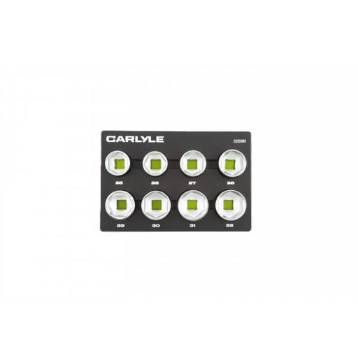 Carlyle Tools 8 Pc 1/2In Drive Metric Chrome Socket Set 25 To 32mm - image 1