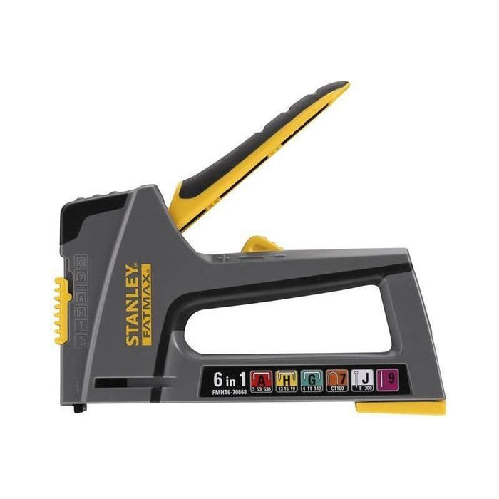 Stanley® Hand Tools FATMAX® 6-in-1 Multi-Purpose Plastic Staple and Brad Nail Gun STANLEY® Hand Tools - Town Tools