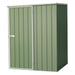 Dellonda Galvanised Steel Metal Garden Shed  Green Dellonda - Town Tools 