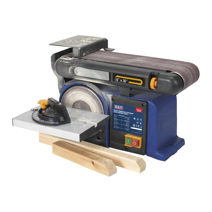 Sealey Belt/Disc Sander 915 x 100mm/ï150mm 370W/230V SM914 Sealey - Town Tools 