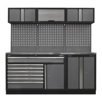 Sealey Superline Pro 2.04m Storage System Stainless Steel Worktop