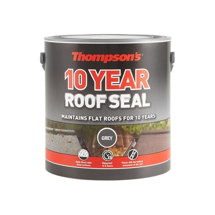 Ronseal Thompson's 10 Year Roof Seal Grey 2.5 litre Ronseal - Town Tools