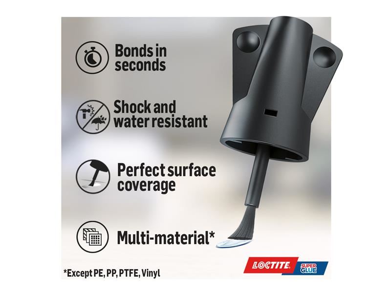 Loctite Super Glue Brush On 5g Loctite - Town Tools
