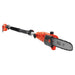 Black + Decker PS7525 Corded Pole Saw 25cm Bar 800W 240V BLACK + DECKER - Town Tools