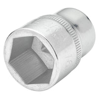 Draper Elora Hexagon Socket, 3/8" Sq. Dr., 16mm