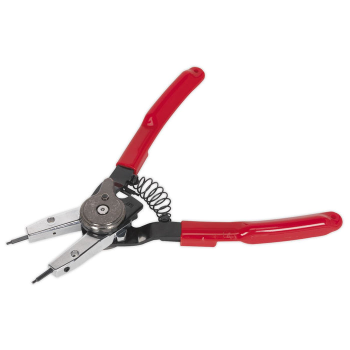 Sealey Circlip Pliers Set Internal/External Quick Change AK8453