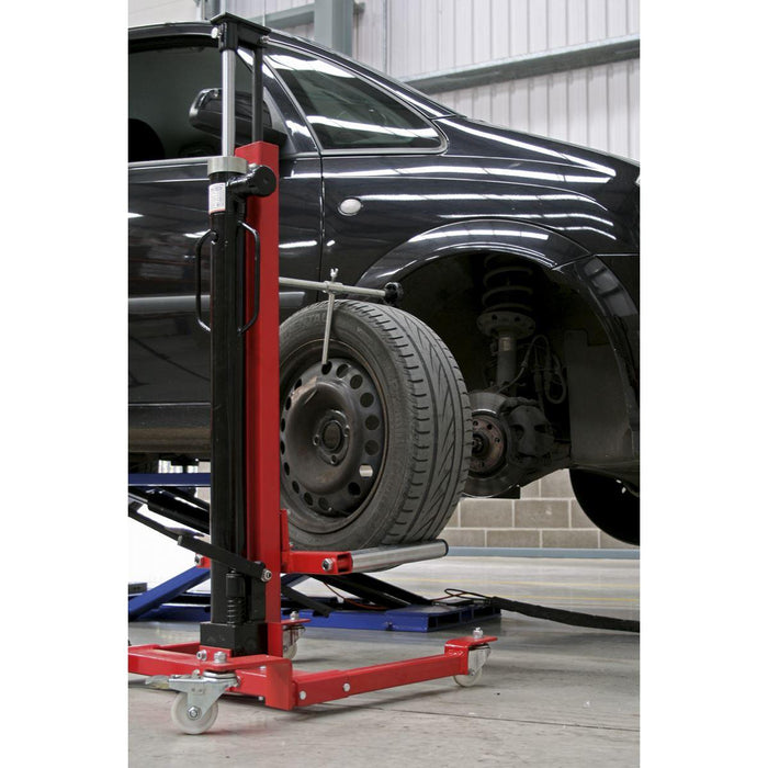 Sealey Wheel Removal/Lifter Trolley 80kg Quick Lift WD80