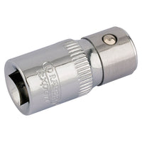 Draper Screwdriver Bit Holding Socket, 1/4" Sq. Dr. x 1/4" Hexagon