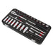 Sealey Premier Platinum Premier Platinum Socket Set 1/4"Sq Drive 49pc AK7920 Sealey Premier Platinum - Town Tools 