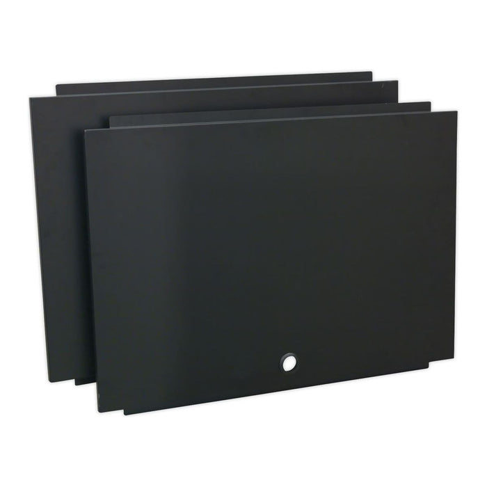 Sealey Back Panel Assembly for Modular Corner Wall Cabinet 930mm APMS17 Sealey - Town Tools 