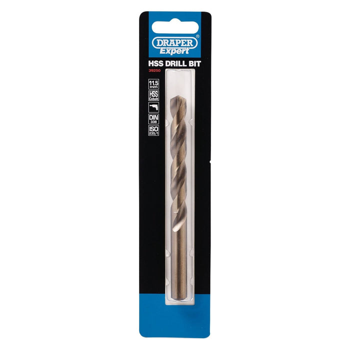 Draper HSS Cobalt Drill Bit, 11.5mm 39250 Draper - Town Tools 