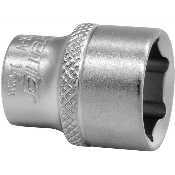 Sealey 1/4"Dr Socket 14mm (Micro Satin Finish)