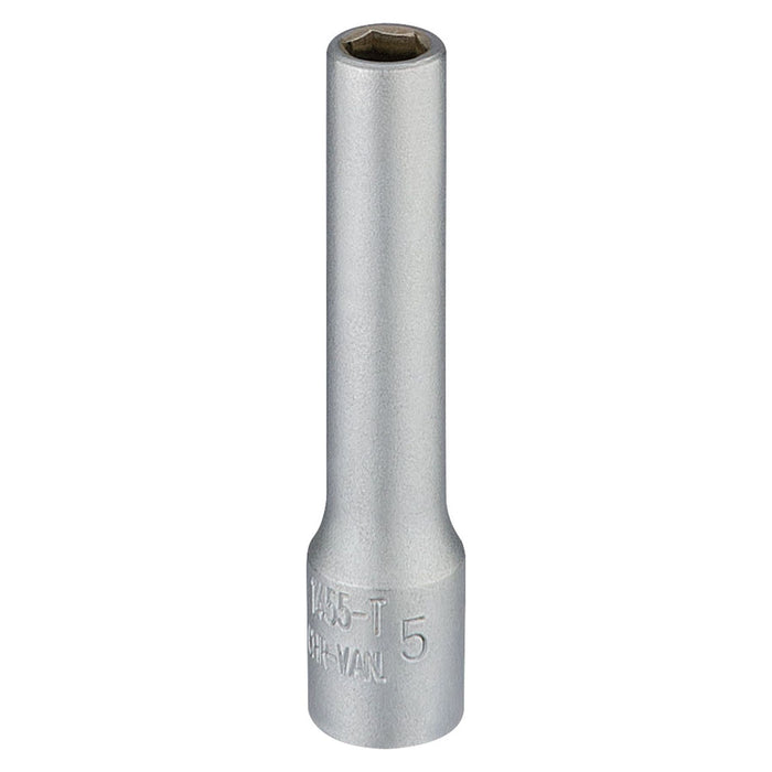 Draper Elora Deep Socket, 1/4" Sq. Dr., 5mm 58723 Draper - Town Tools 