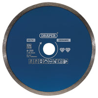 Draper Continuous Diamond Blade, 200mm 99781