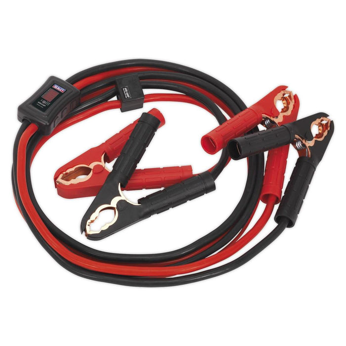 Sealey Booster Cables 25mmï x 3.5m 600A with Electronics Protection BC25635SR Sealey - Town Tools 