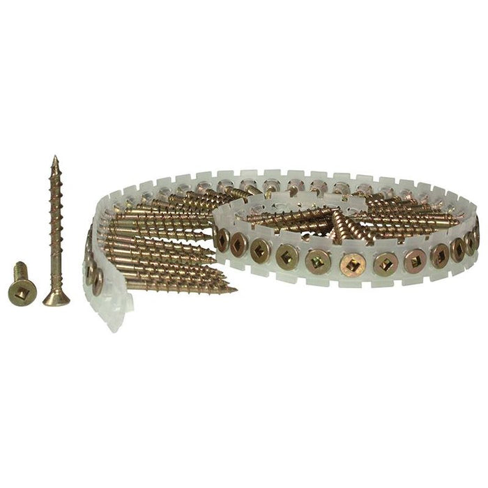 Senco DuraSpin® Collated Screws Flooring/Wood SQ2 4.5 x 65mm (Pack 1000) Senco - Town Tools