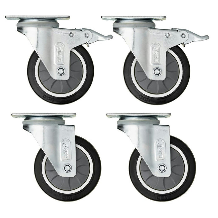 BUNKER 4 Piece Castor Wheel Set - YMS400-CS