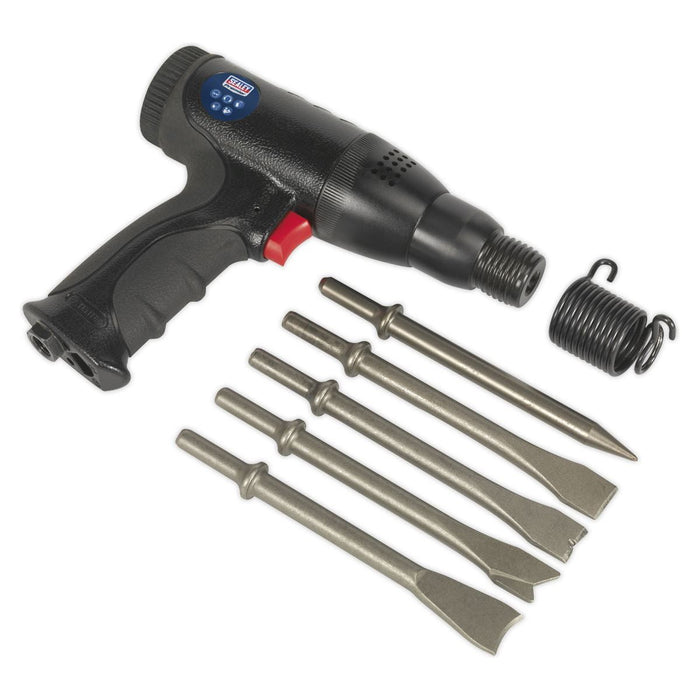 Sealey Air Hammer Kit Composite Premier Long Stroke SA614 Sealey - Town Tools 